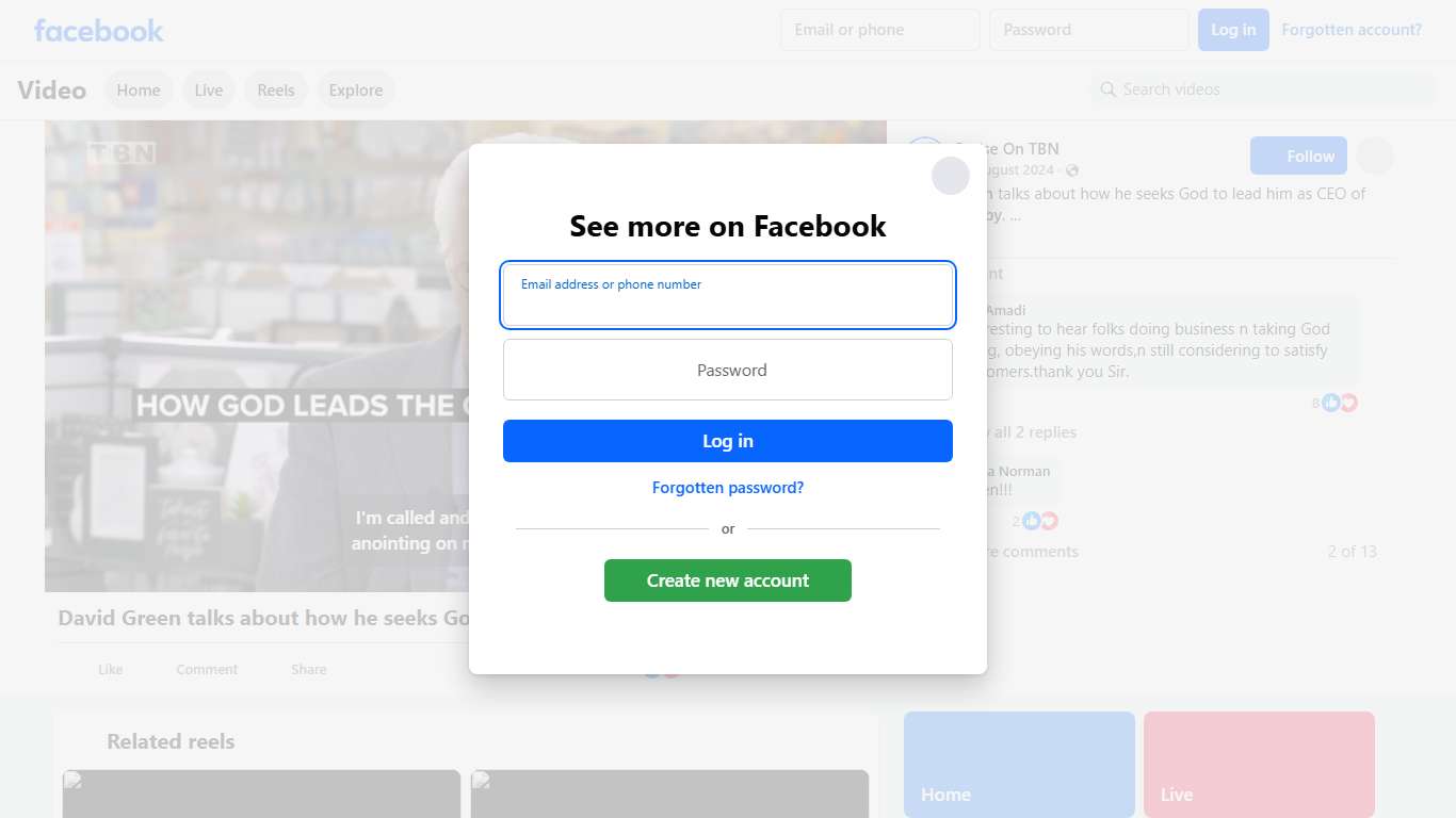 David Green talks about how he seeks God to lead him as CEO of Hobby Lobby. Watch the full episode on the Praise on TBN YouTube channel or the TBN+ app 📲 Praise On TBN Facebook